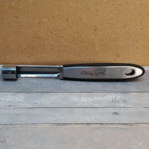 Wolfgang Puck Black and Silver Handle Apple Corer NWOT